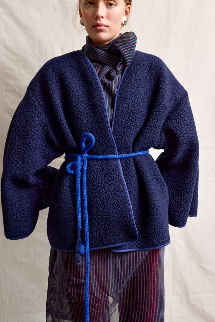 Blueberry Crocheted Belt