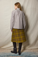 Cala Blouse. Checkered