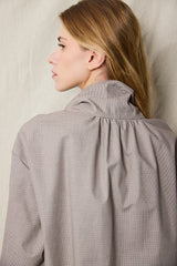 Cala Blouse. Checkered