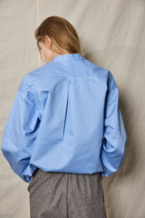 Travel Shirt. Blue Sky