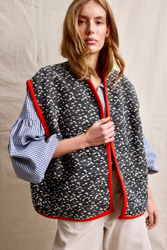 Seville Couture. Blue cheque