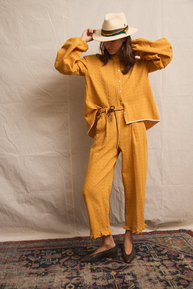 Seville Couture Sun Kissed blouse by Jasmin Khezri Collection, cotton, view 2 of 5