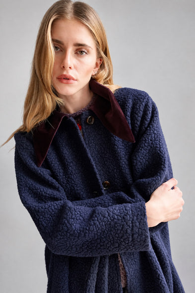 Blue Coat Elisabeth by Jasmin Khezri Collection, view 2 of 7
