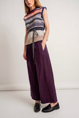 Caspia Pants Striped by Jasmin Khezri Collection, cotton, view 3 of 3