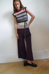 Caspia Pants Striped by Jasmin Khezri Collection, cotton, view 2 of 3