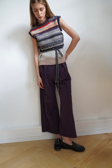 Caspia Pants Striped by Jasmin Khezri Collection, cotton, view 2 of 3
