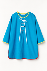 Turquoise tunic. Azur Blue