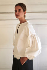 Colonelle Tunic. White