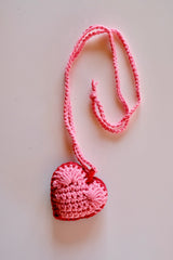 Crocheted heart