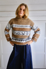 Knitwear No.103. Crochet jumper Chamonix