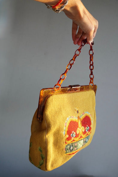 Crown Bag. Vintage. 1960s.