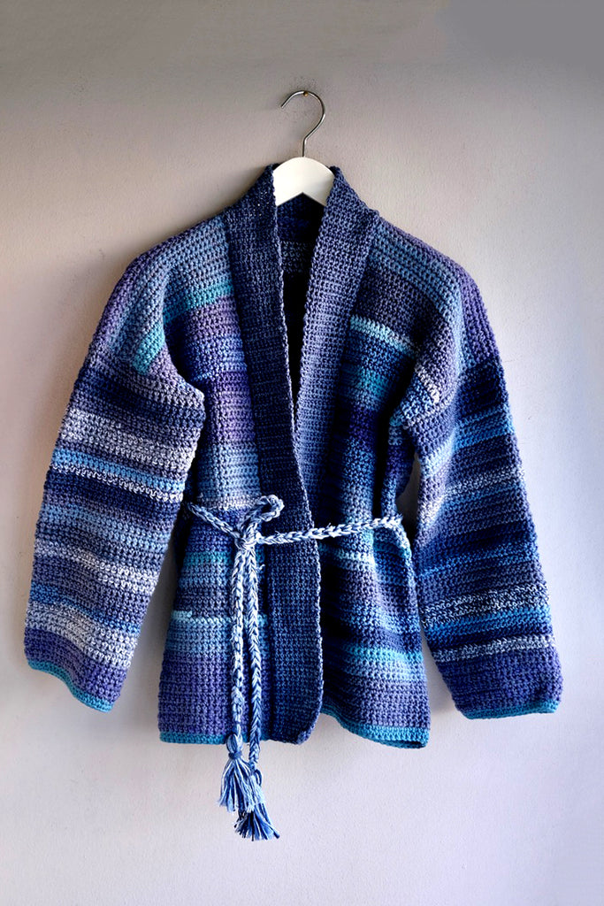 Knitwear No.141. Summer Cardigan. Smeralda