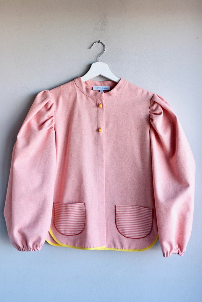 Gazelle Jacket. Sunbleached Pink
