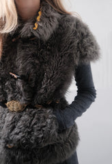 Shearling Vest.