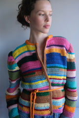 Knitwear No.139. Rainbow Cardigan