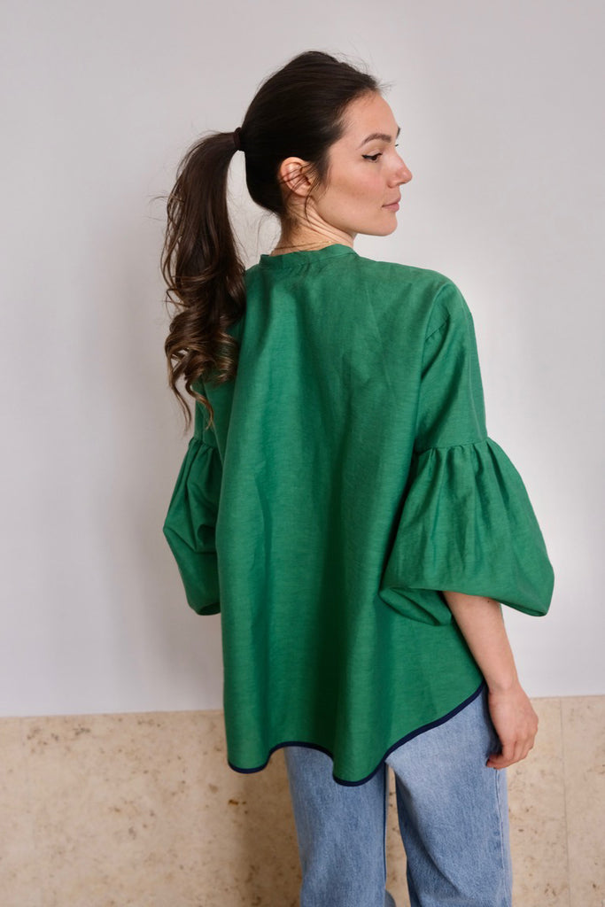 Seville couture blouse. Ludovica