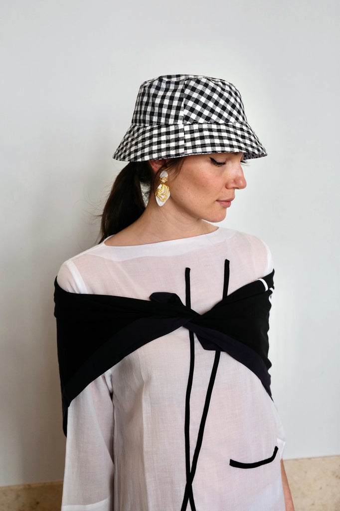 Boatline dress IRMA. White
