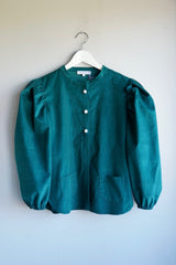 Gazelle Overshirt. Emerald Corduroy