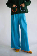 Palazzo pants. Turquoise