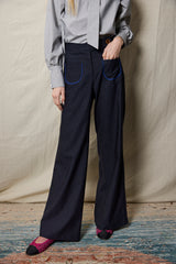 IRMA embroidered Denim