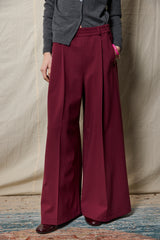 Palazzo Pants. Burgundy