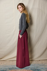 Palazzo Pants. Burgundy
