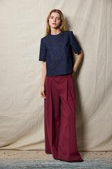 Palazzo Pants. Burgundy