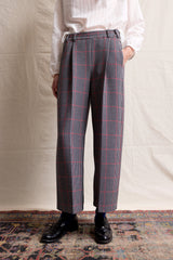 Marseille Pants. Checkered George