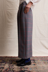 Marseille Pants. Checkered George