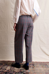 Marseille Pants. Checkered George