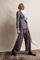 Marseille Pants. Checkered George