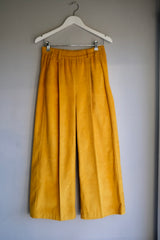 Marseille Pants. Mustard
