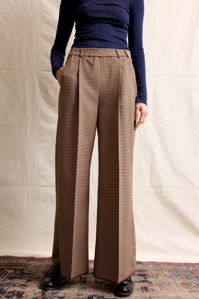 Palazzo Pants. Checkered Oswald