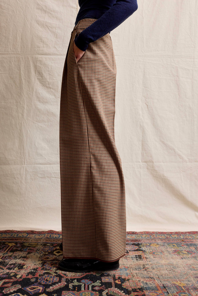 Palazzo Pants. Checkered Oswald