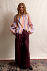 Palazzo Pants. Deep Plum Shalima
