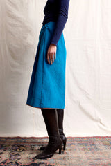 Skirt Trousers. Blue Loren