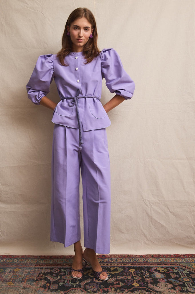 Marseille Pants. Violet