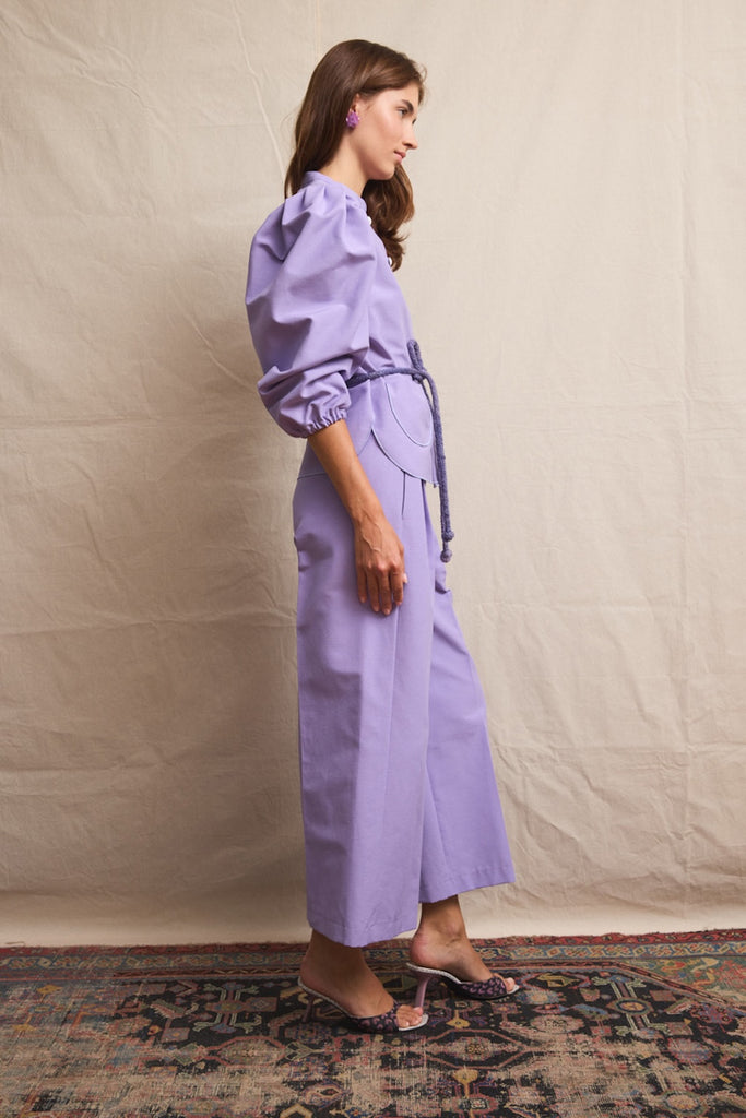 Marseille Pants. Violet