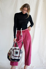 Hand-crocheted bag Diego