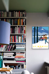 Travel Poster "St. Moritz 2"