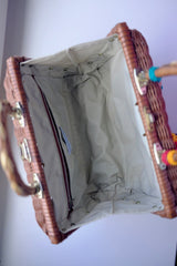Delano Raffia Handbag 1962