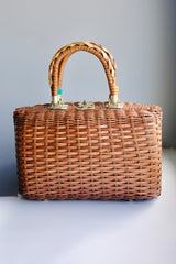 Delano Raffia Handbag 1962