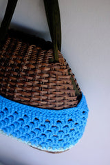 Theresa Raffia Handbag 1950