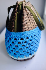 Theresa Raffia Handbag 1950