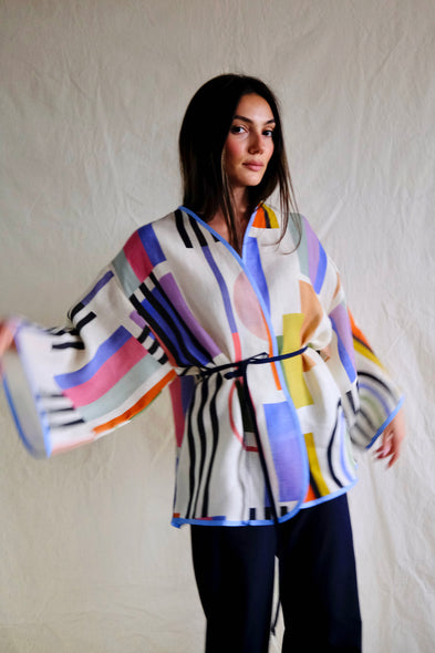 Kimono Jacket. Delaunay