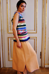 Knitwear No.118. Alice. Hand-crocheted vest.