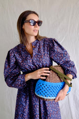 Theresa Raffia Handbag 1950