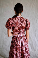 Fleurs Apricots Dress
