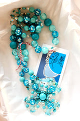 Turquoise 70s necklace