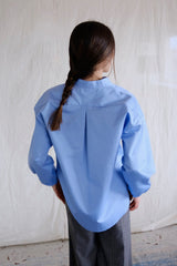 Travel Shirt. Blue Sky